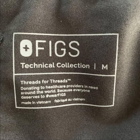 Figs Black scrub pants - Picture 7 of 7